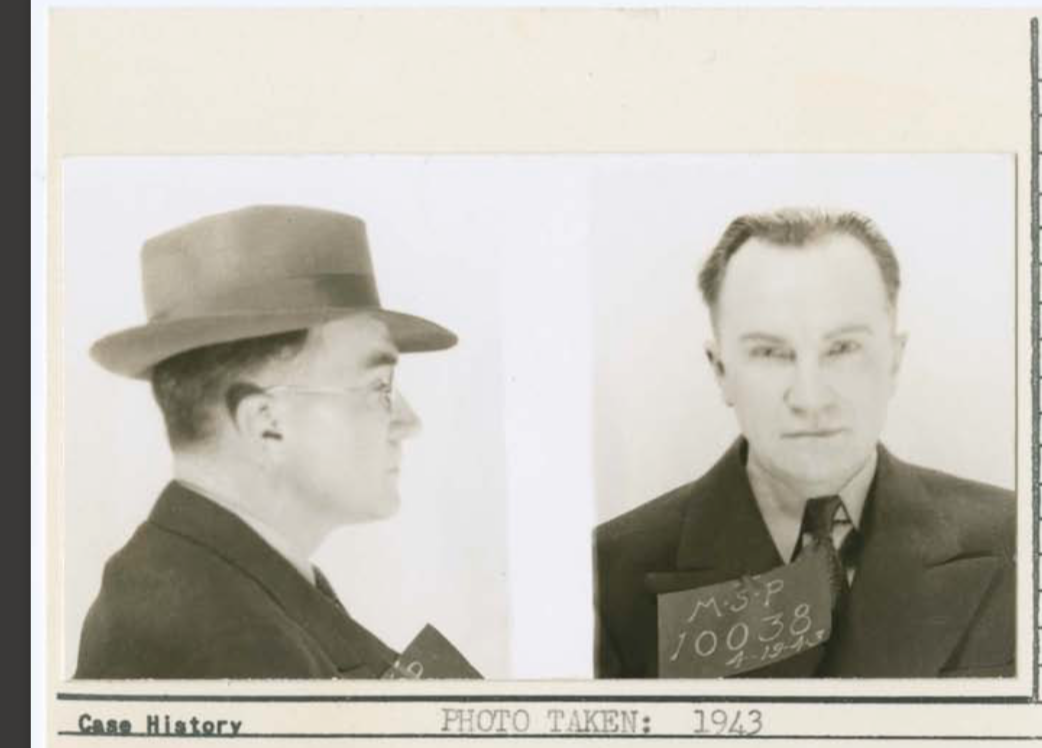 Leo upon parole in 1943